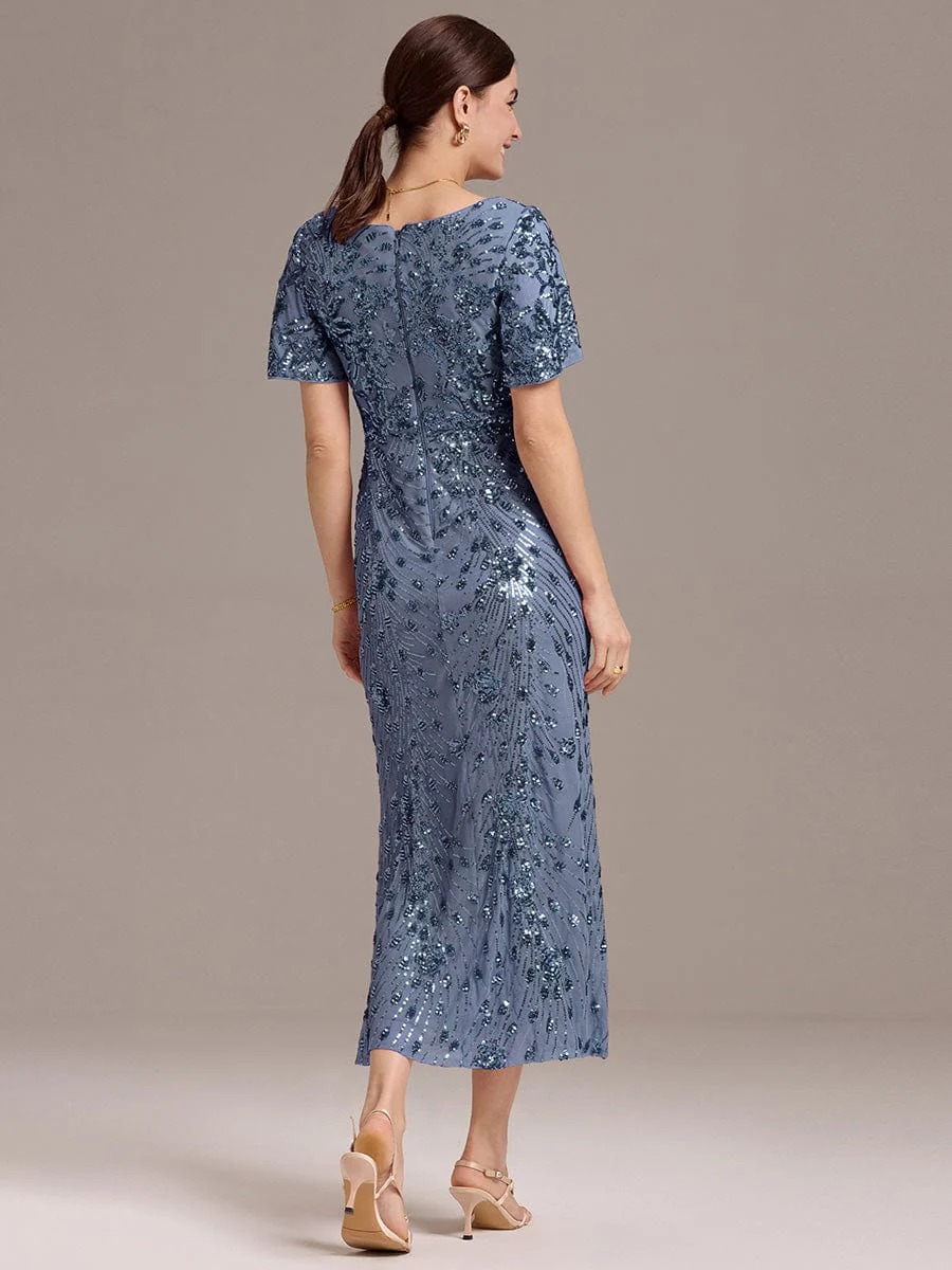 Palmer  Sequin Embroidery Mermaid Formal Dress  This dress is not currently in stock but is available to order.