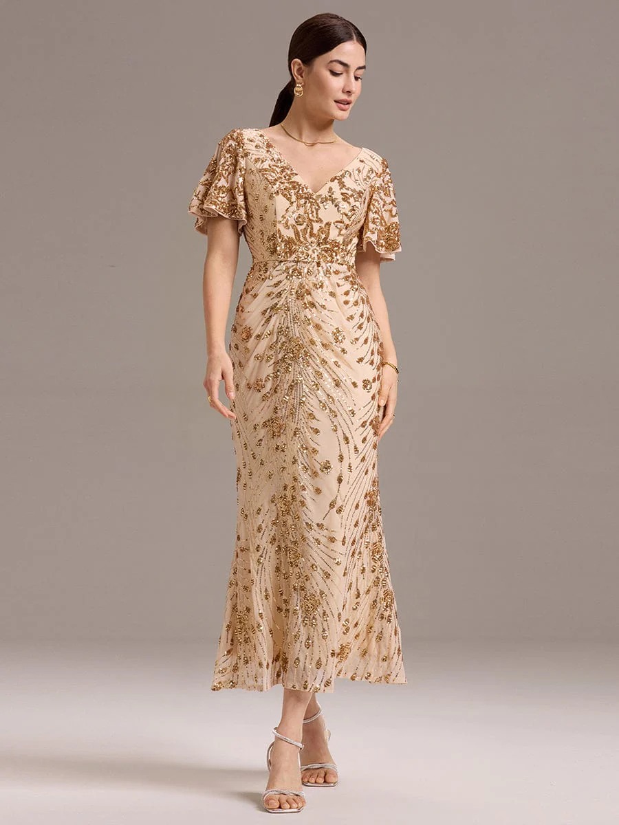 Palmer  Sequin Embroidery Mermaid Formal Dress  This dress is not currently in stock but is available to order.