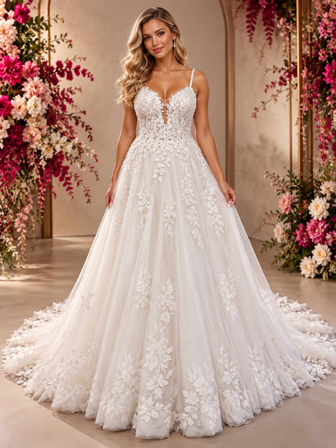 LISA Besters' Bridal Boutique Hire Bridal Gown 